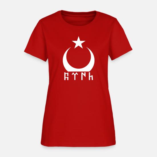 Funny Gokturk Turkey Shirt Turkish Flag Tee Gift' Women's T-Shirt |  Spreadshirt
